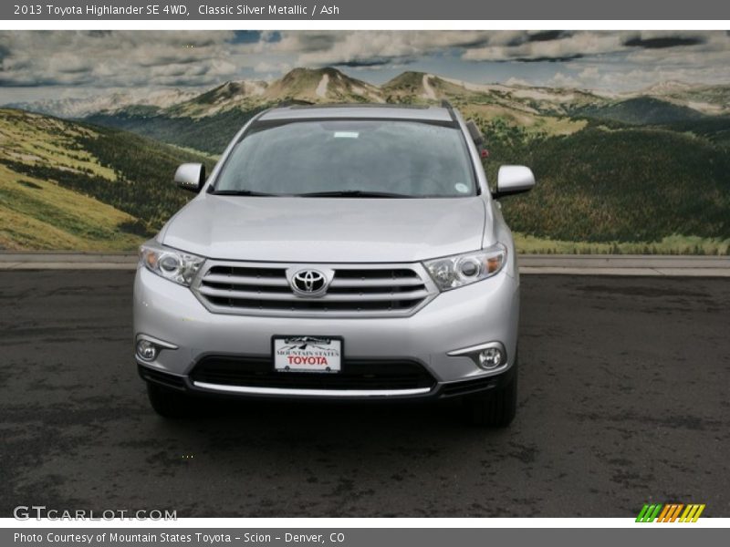 Classic Silver Metallic / Ash 2013 Toyota Highlander SE 4WD