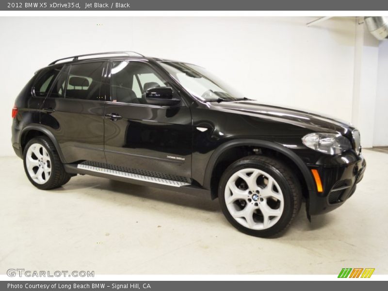Jet Black / Black 2012 BMW X5 xDrive35d