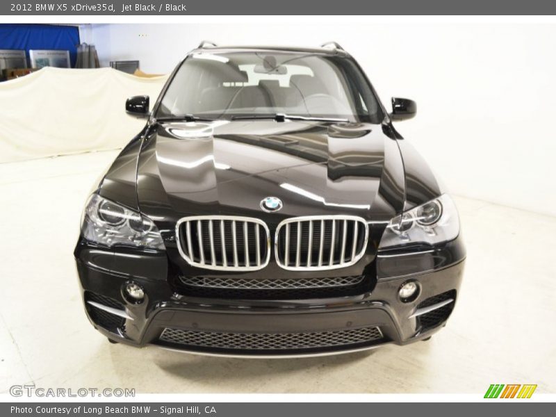 Jet Black / Black 2012 BMW X5 xDrive35d