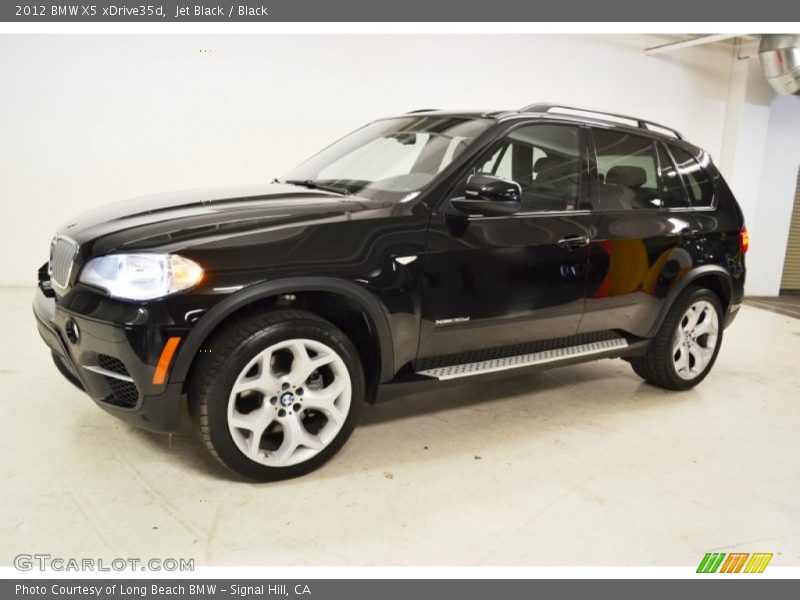 Jet Black / Black 2012 BMW X5 xDrive35d