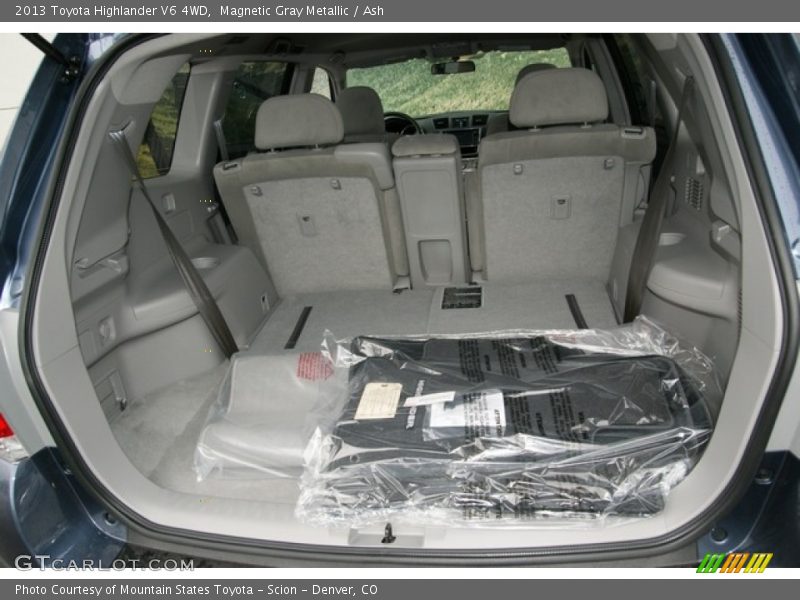 Magnetic Gray Metallic / Ash 2013 Toyota Highlander V6 4WD