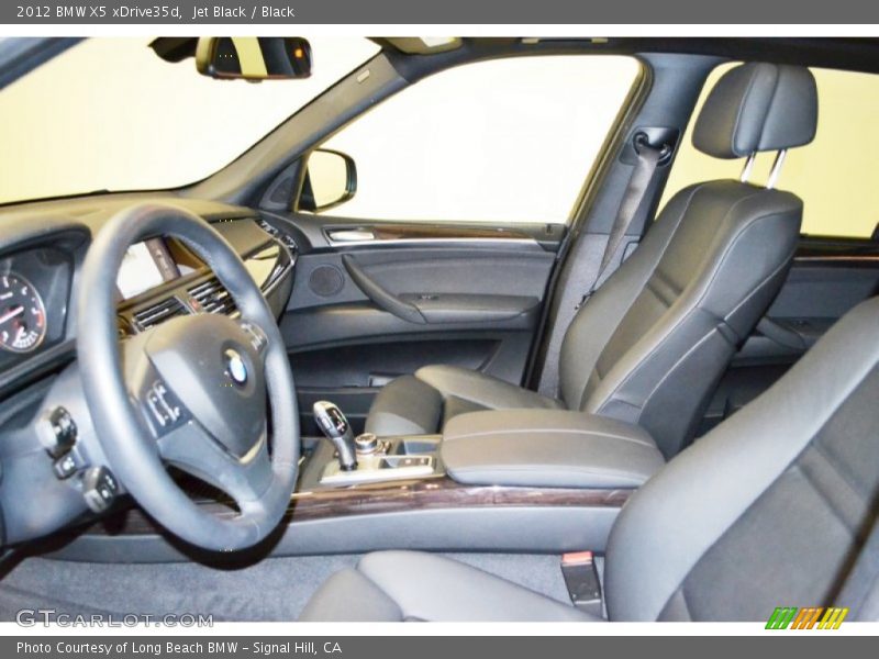 Jet Black / Black 2012 BMW X5 xDrive35d