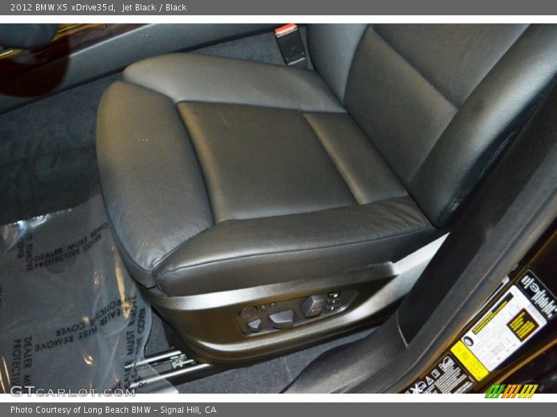 Jet Black / Black 2012 BMW X5 xDrive35d