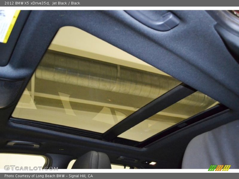 Jet Black / Black 2012 BMW X5 xDrive35d