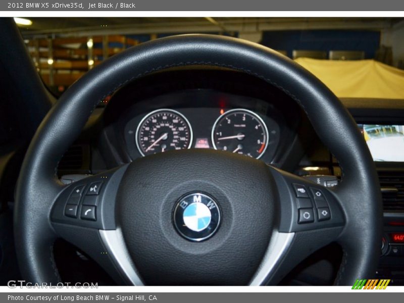 Jet Black / Black 2012 BMW X5 xDrive35d