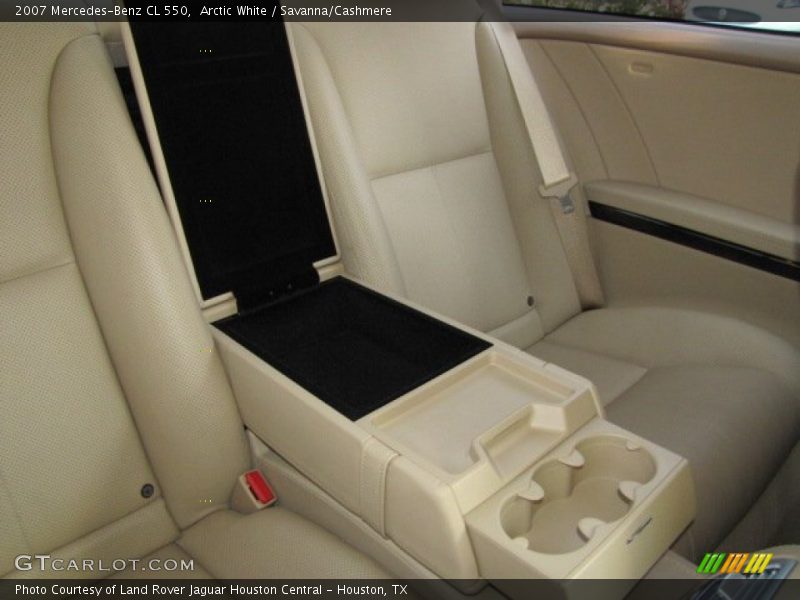 Arctic White / Savanna/Cashmere 2007 Mercedes-Benz CL 550
