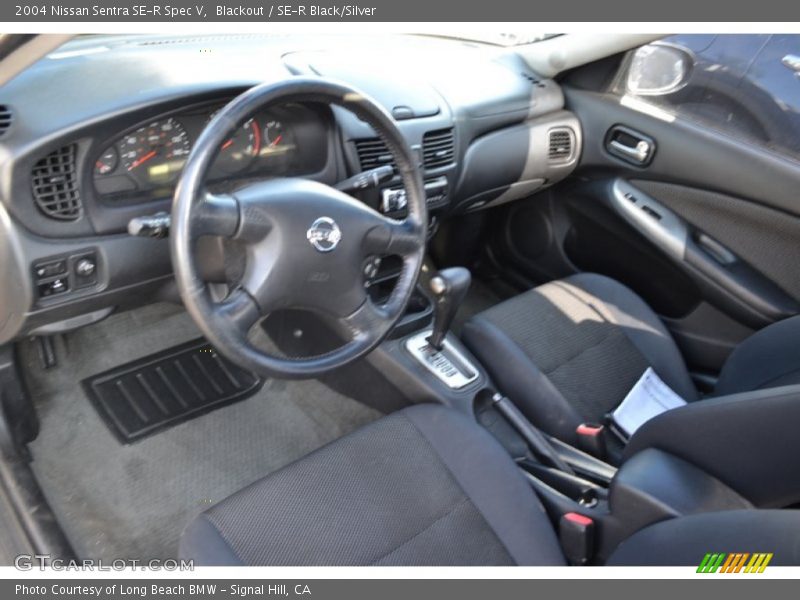 Blackout / SE-R Black/Silver 2004 Nissan Sentra SE-R Spec V
