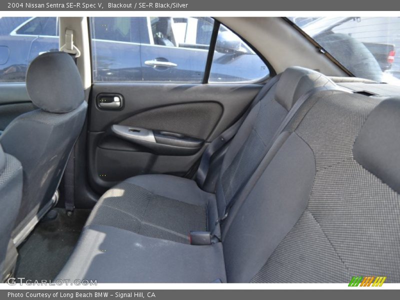 Blackout / SE-R Black/Silver 2004 Nissan Sentra SE-R Spec V