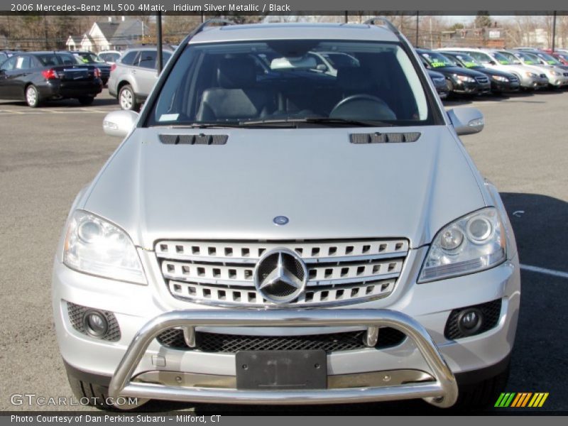 Iridium Silver Metallic / Black 2006 Mercedes-Benz ML 500 4Matic