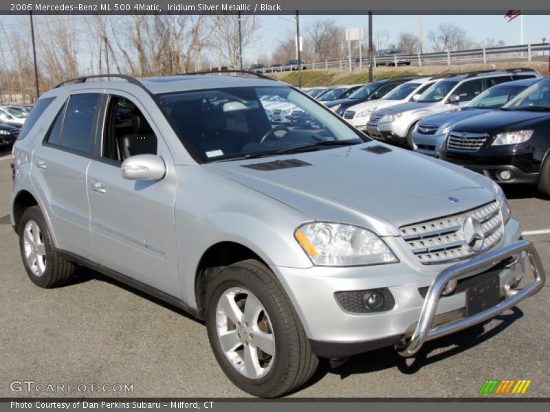 Iridium Silver Metallic / Black 2006 Mercedes-Benz ML 500 4Matic