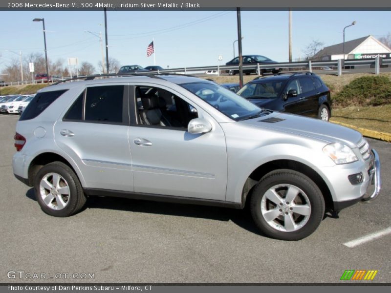 Iridium Silver Metallic / Black 2006 Mercedes-Benz ML 500 4Matic