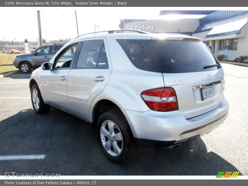 Iridium Silver Metallic / Black 2006 Mercedes-Benz ML 500 4Matic
