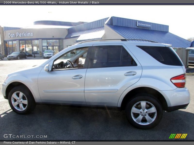 Iridium Silver Metallic / Black 2006 Mercedes-Benz ML 500 4Matic