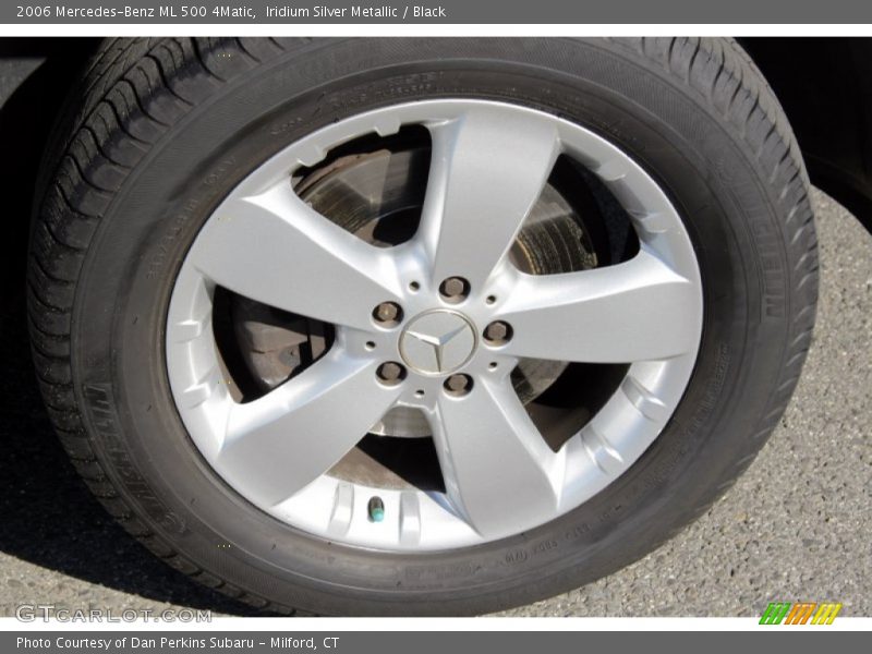 Iridium Silver Metallic / Black 2006 Mercedes-Benz ML 500 4Matic