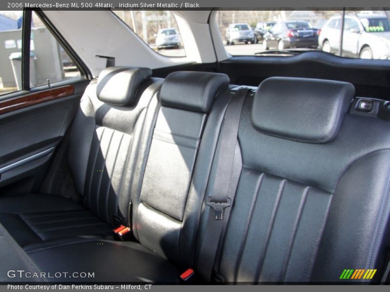 Iridium Silver Metallic / Black 2006 Mercedes-Benz ML 500 4Matic
