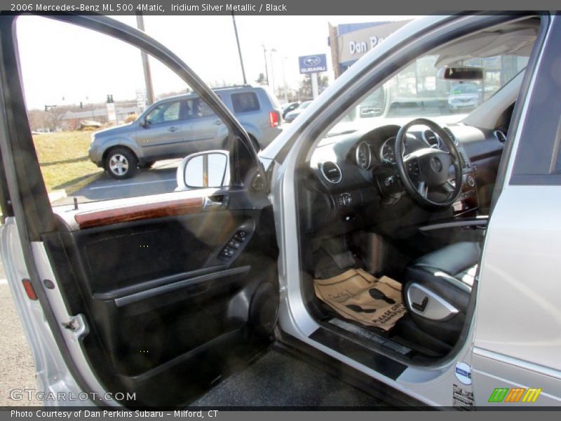 Iridium Silver Metallic / Black 2006 Mercedes-Benz ML 500 4Matic