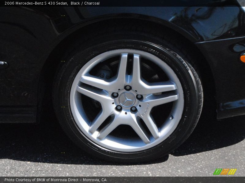 Black / Charcoal 2006 Mercedes-Benz S 430 Sedan