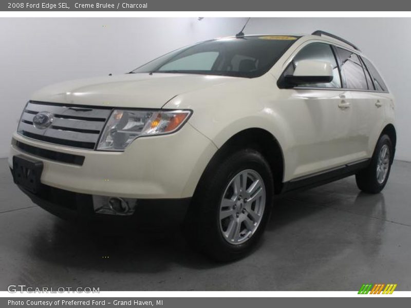 Creme Brulee / Charcoal 2008 Ford Edge SEL