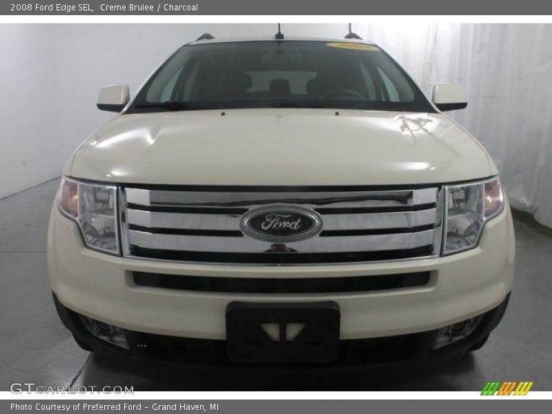 Creme Brulee / Charcoal 2008 Ford Edge SEL