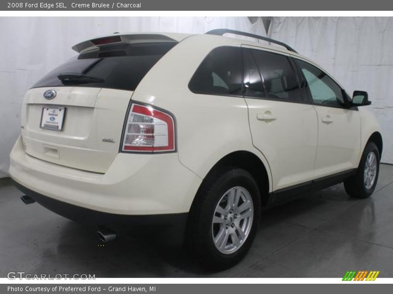 Creme Brulee / Charcoal 2008 Ford Edge SEL