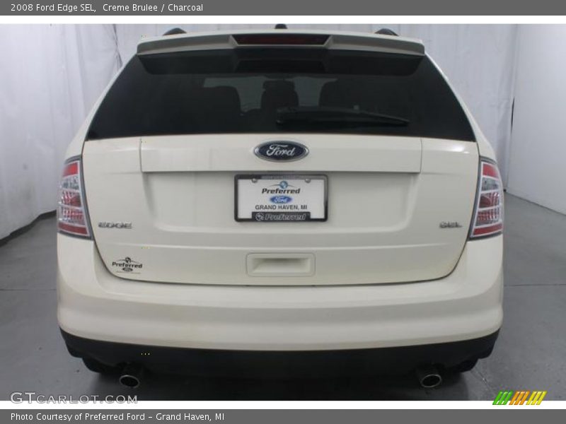 Creme Brulee / Charcoal 2008 Ford Edge SEL