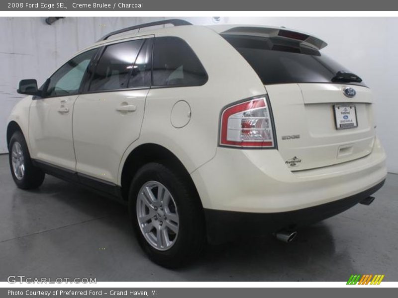 Creme Brulee / Charcoal 2008 Ford Edge SEL