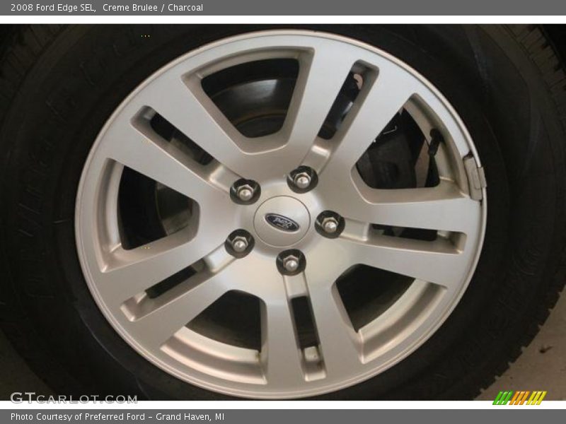 Creme Brulee / Charcoal 2008 Ford Edge SEL