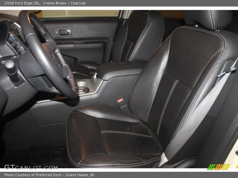 Creme Brulee / Charcoal 2008 Ford Edge SEL
