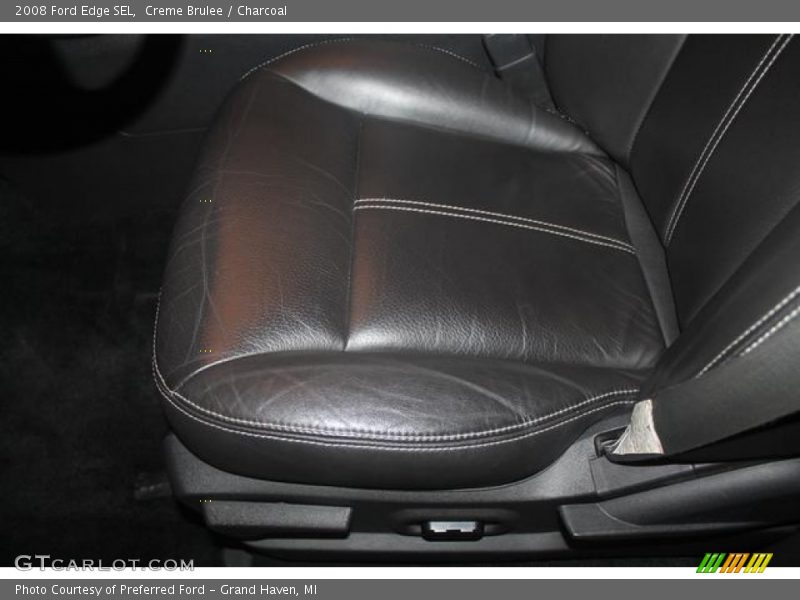 Creme Brulee / Charcoal 2008 Ford Edge SEL