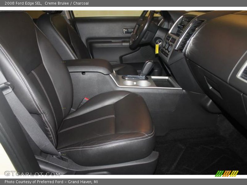 Creme Brulee / Charcoal 2008 Ford Edge SEL