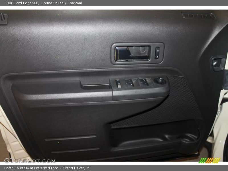 Creme Brulee / Charcoal 2008 Ford Edge SEL