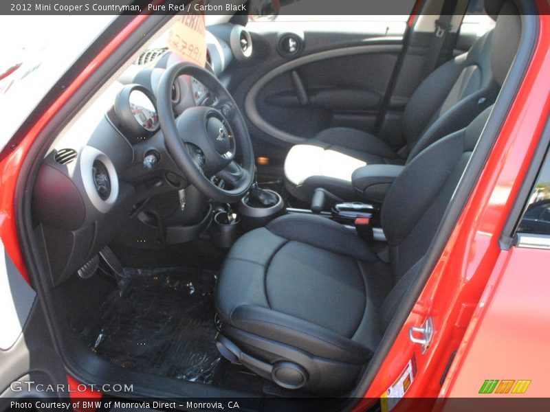 Pure Red / Carbon Black 2012 Mini Cooper S Countryman