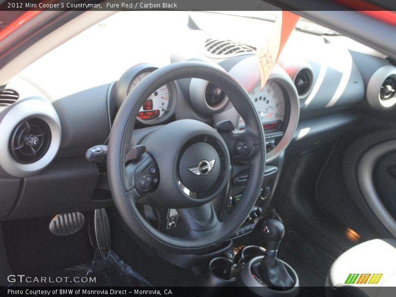 Pure Red / Carbon Black 2012 Mini Cooper S Countryman