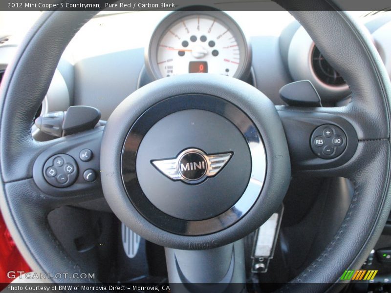 Pure Red / Carbon Black 2012 Mini Cooper S Countryman