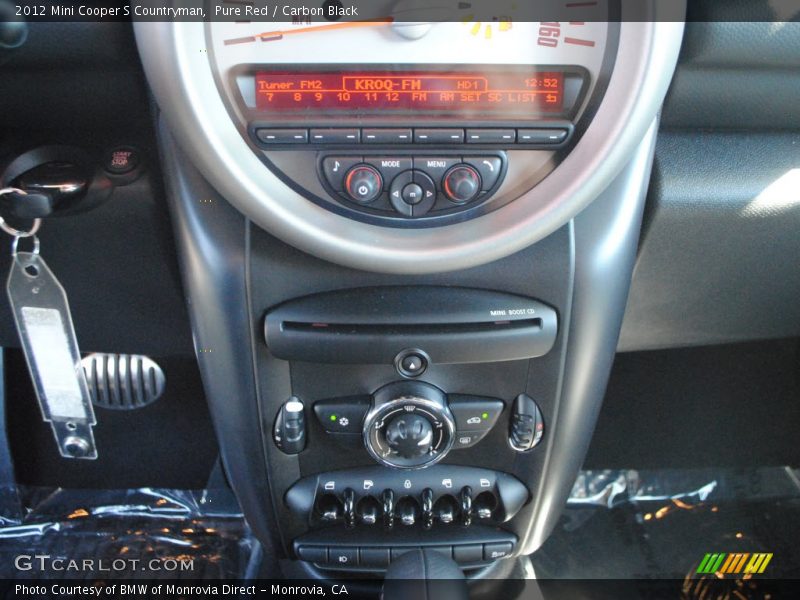 Pure Red / Carbon Black 2012 Mini Cooper S Countryman