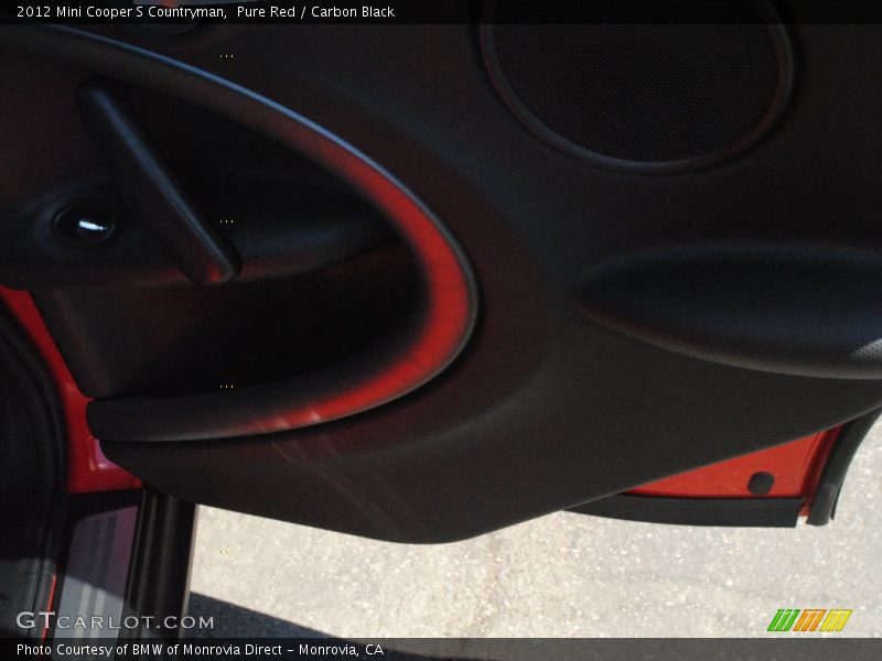 Pure Red / Carbon Black 2012 Mini Cooper S Countryman
