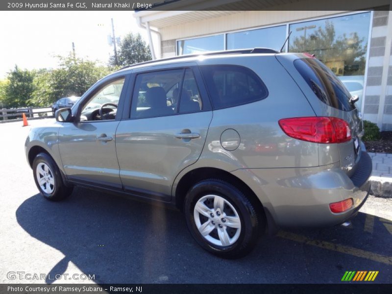 Natural Khaki / Beige 2009 Hyundai Santa Fe GLS