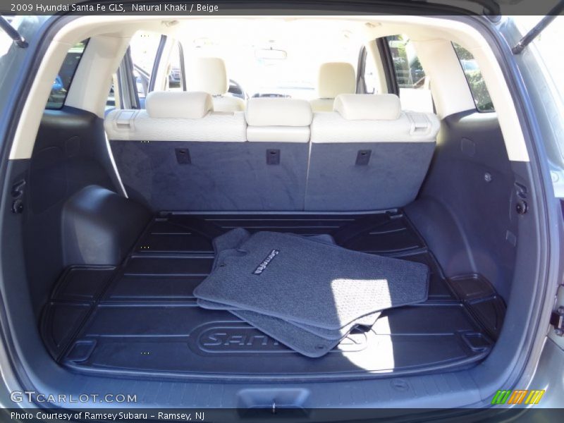 Natural Khaki / Beige 2009 Hyundai Santa Fe GLS