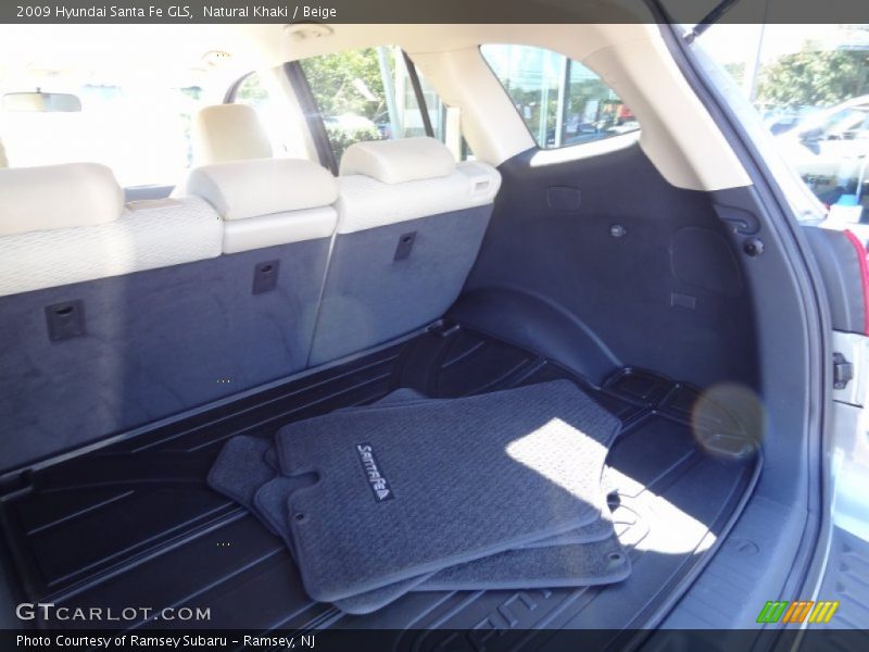 Natural Khaki / Beige 2009 Hyundai Santa Fe GLS