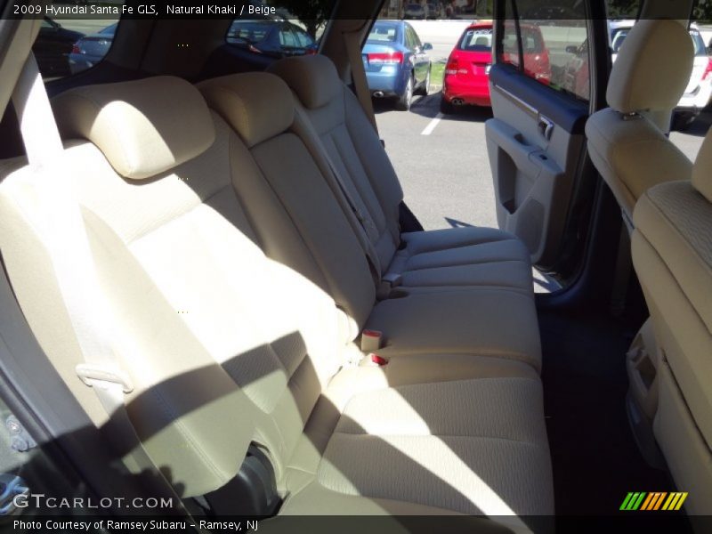 Natural Khaki / Beige 2009 Hyundai Santa Fe GLS