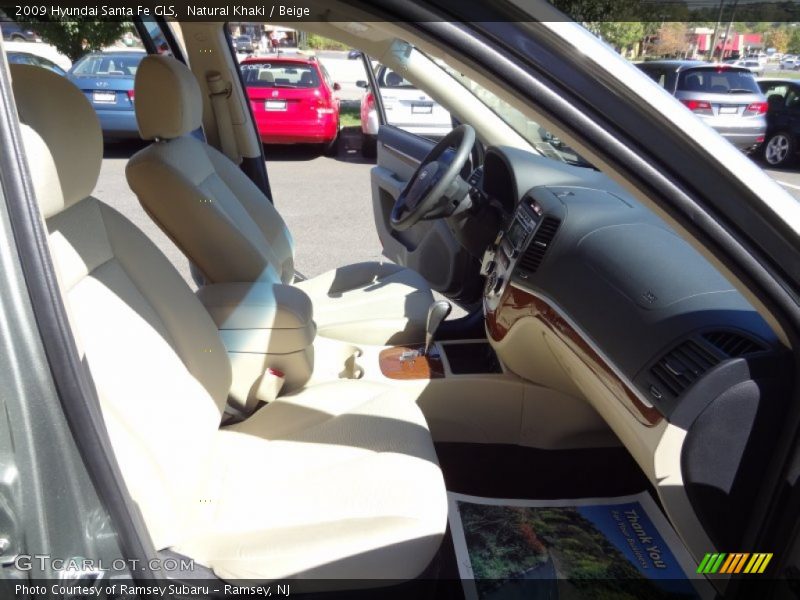 Natural Khaki / Beige 2009 Hyundai Santa Fe GLS