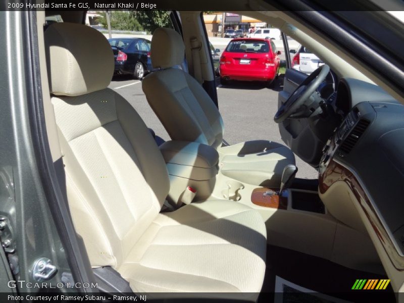 Natural Khaki / Beige 2009 Hyundai Santa Fe GLS