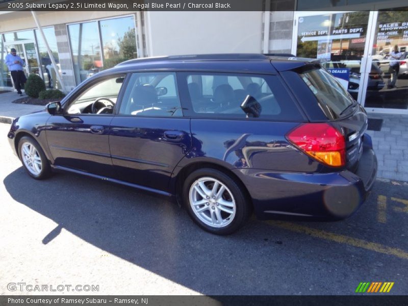 Regal Blue Pearl / Charcoal Black 2005 Subaru Legacy 2.5i Limited Wagon