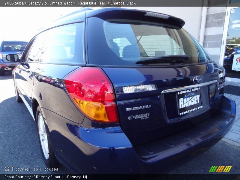 Regal Blue Pearl / Charcoal Black 2005 Subaru Legacy 2.5i Limited Wagon