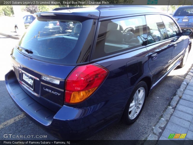 Regal Blue Pearl / Charcoal Black 2005 Subaru Legacy 2.5i Limited Wagon