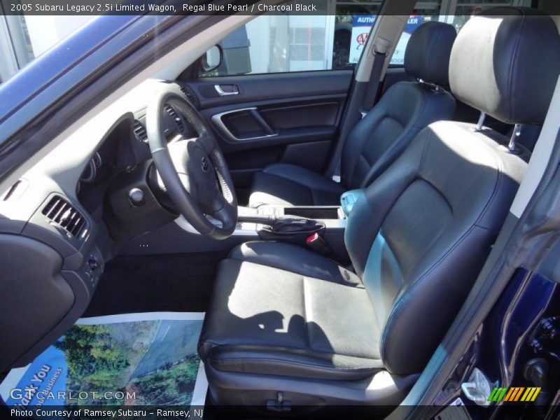 Regal Blue Pearl / Charcoal Black 2005 Subaru Legacy 2.5i Limited Wagon