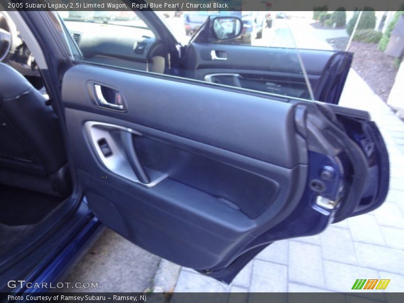 Regal Blue Pearl / Charcoal Black 2005 Subaru Legacy 2.5i Limited Wagon