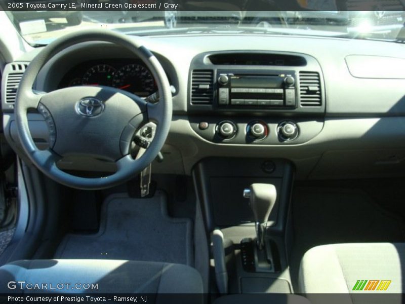 Mineral Green Opalescent / Gray 2005 Toyota Camry LE