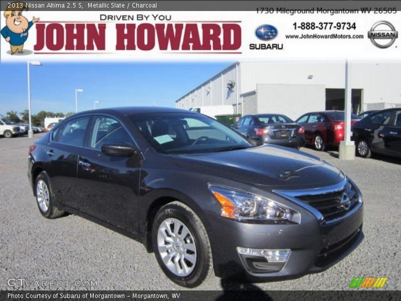 Metallic Slate / Charcoal 2013 Nissan Altima 2.5 S