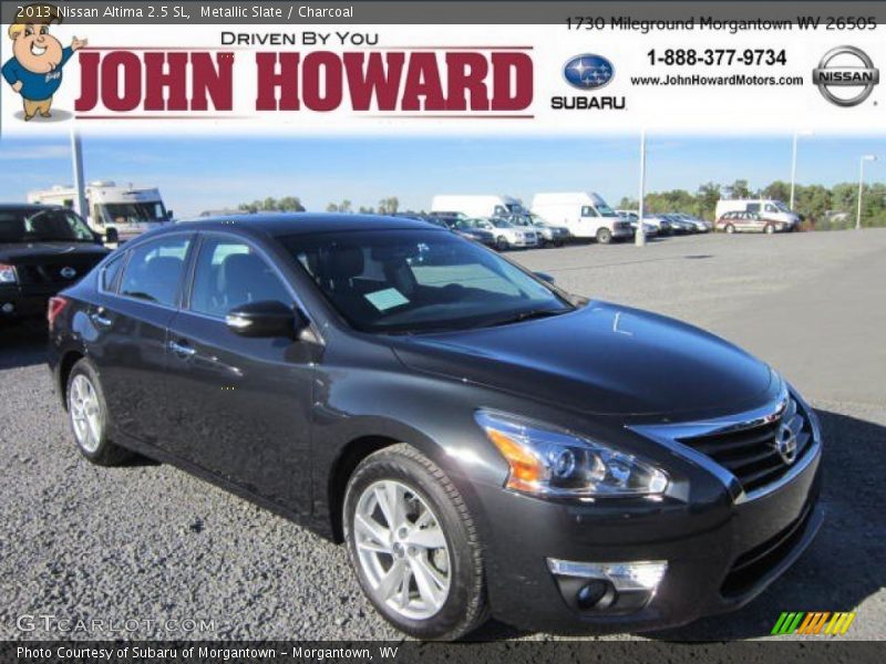 Metallic Slate / Charcoal 2013 Nissan Altima 2.5 SL